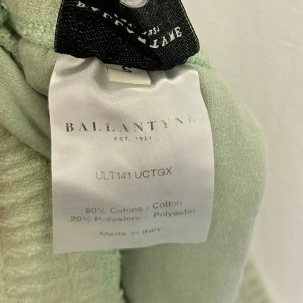 Ballantyne Terry Cloth Jade Sweatpants‎ Small Loungewear Cozy Warm